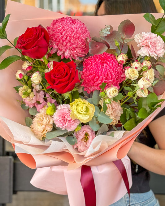 Crimson Kiss Bouquet