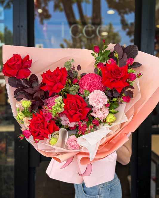 Scarlet Devotion Bouquet