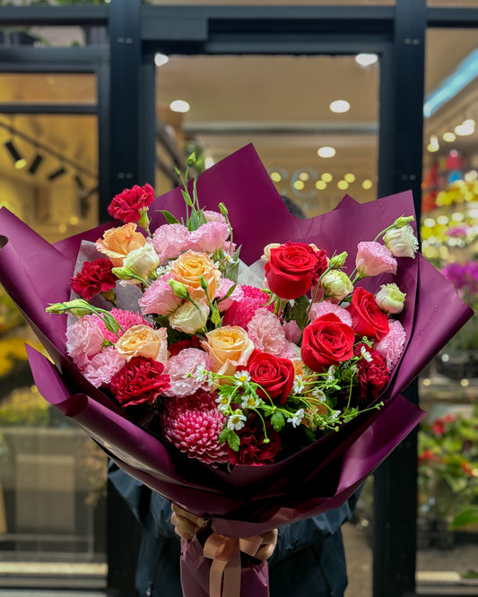 Ruby Radiance Bouquet