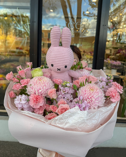 Pink Bunny Blossom Bouquet