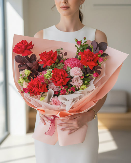 Scarlet Devotion Bouquet