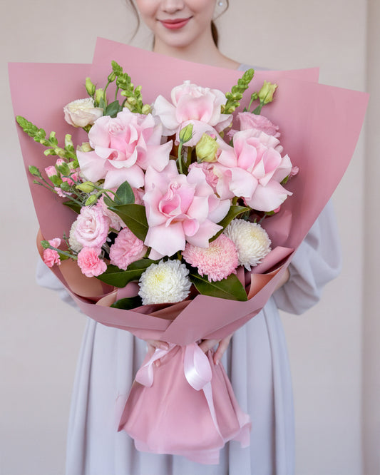Blushing Elegance Bouquet