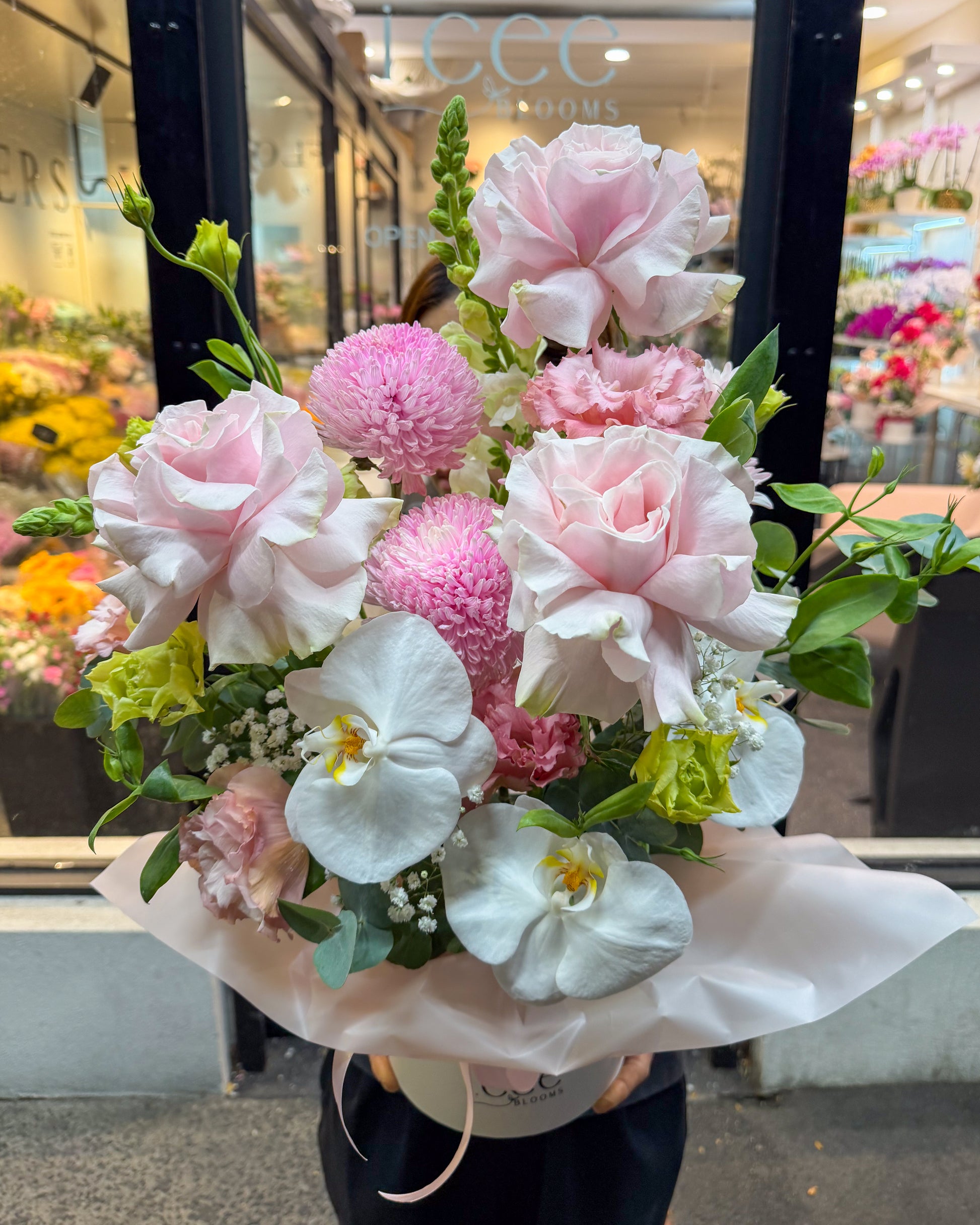 Rose & Orchid Hatbox