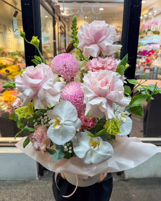 Rose & Orchid Hatbox