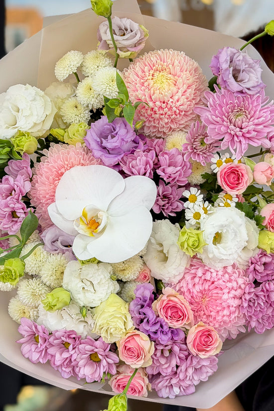 Lavender & Orchid Bouquet