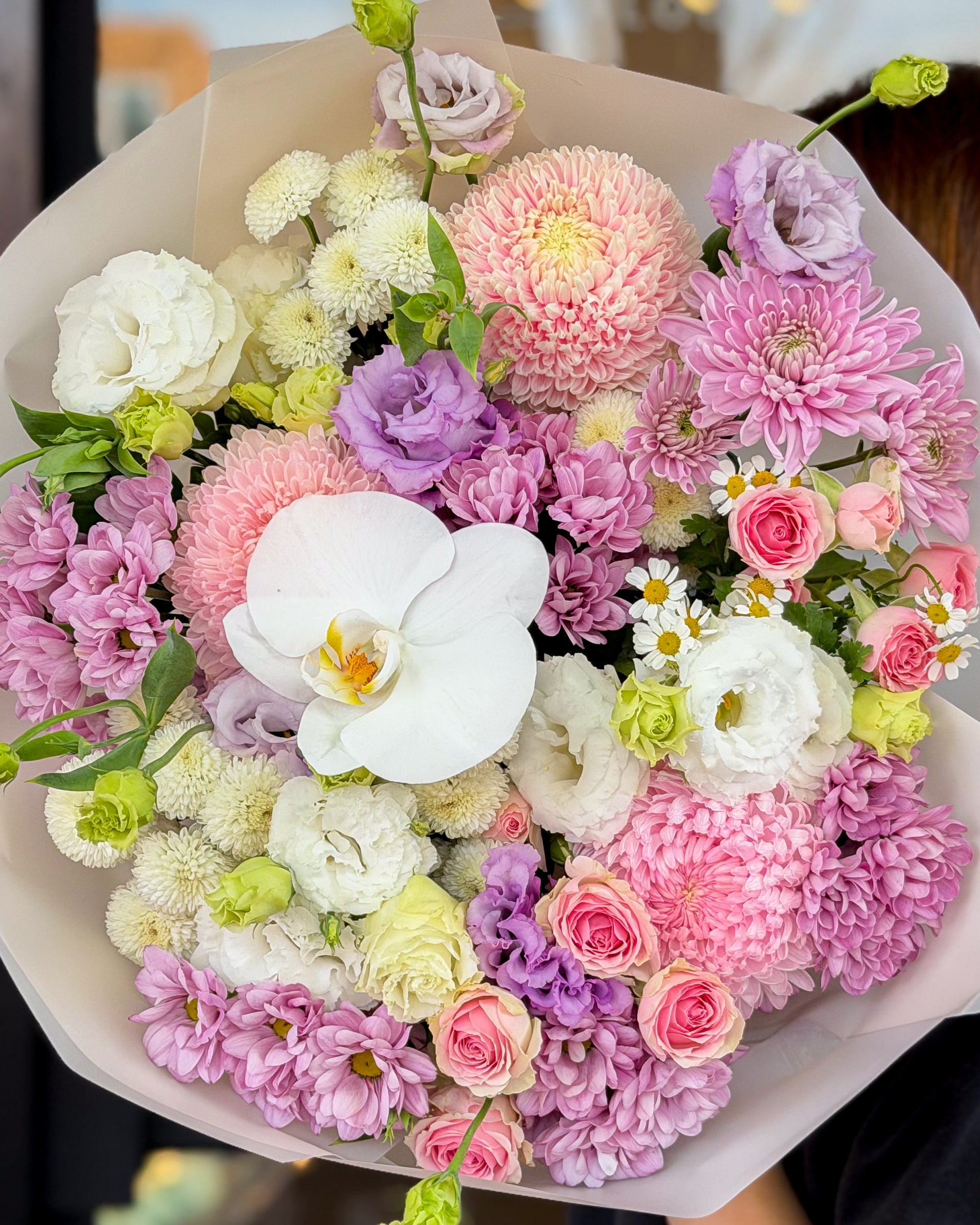 Lavender & Orchid Bouquet