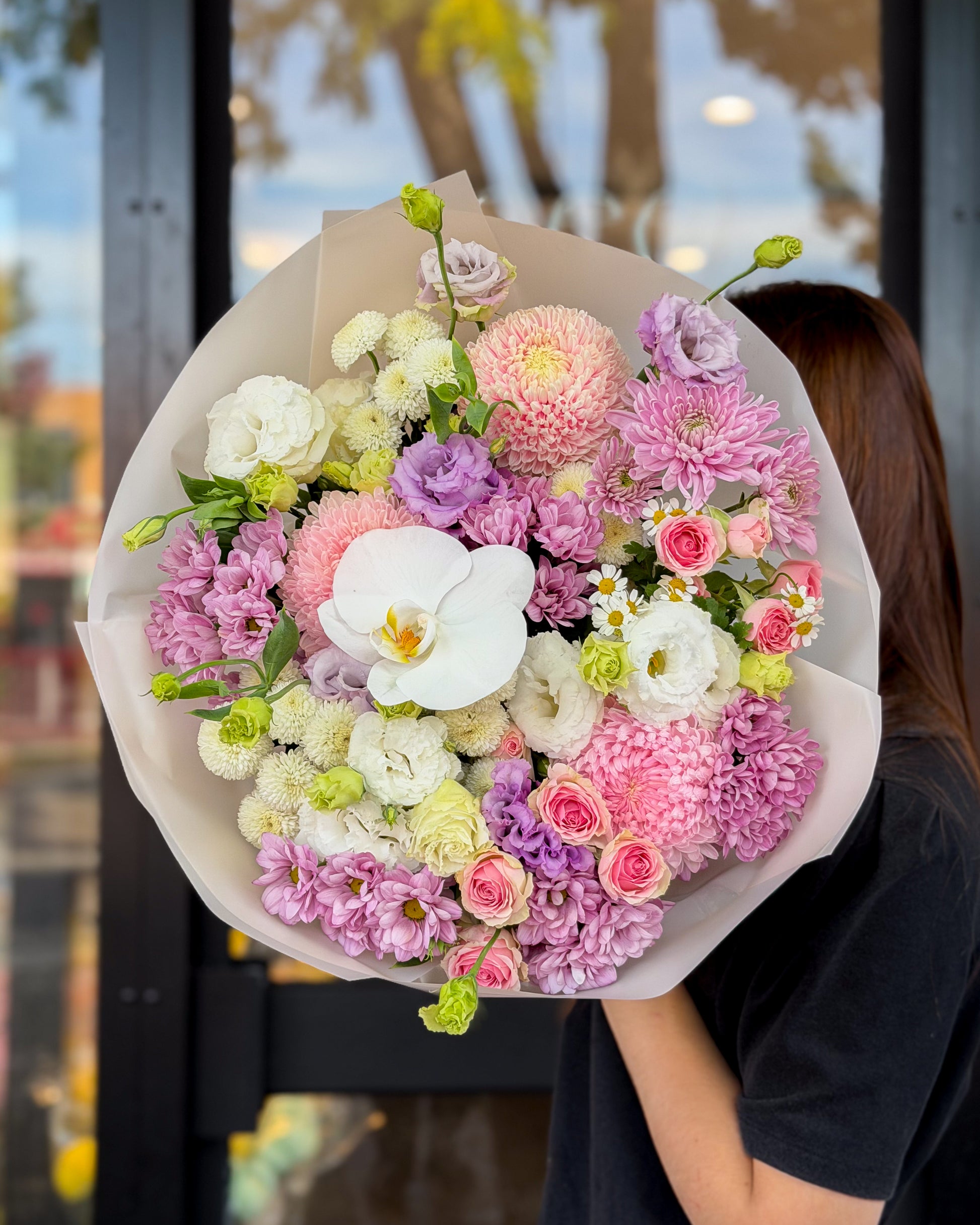 Lavender & Orchid Bouquet
