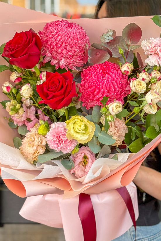 Crimson Kiss Bouquet