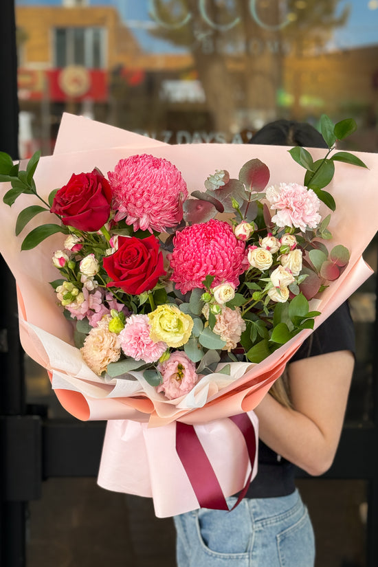 Crimson Kiss Bouquet