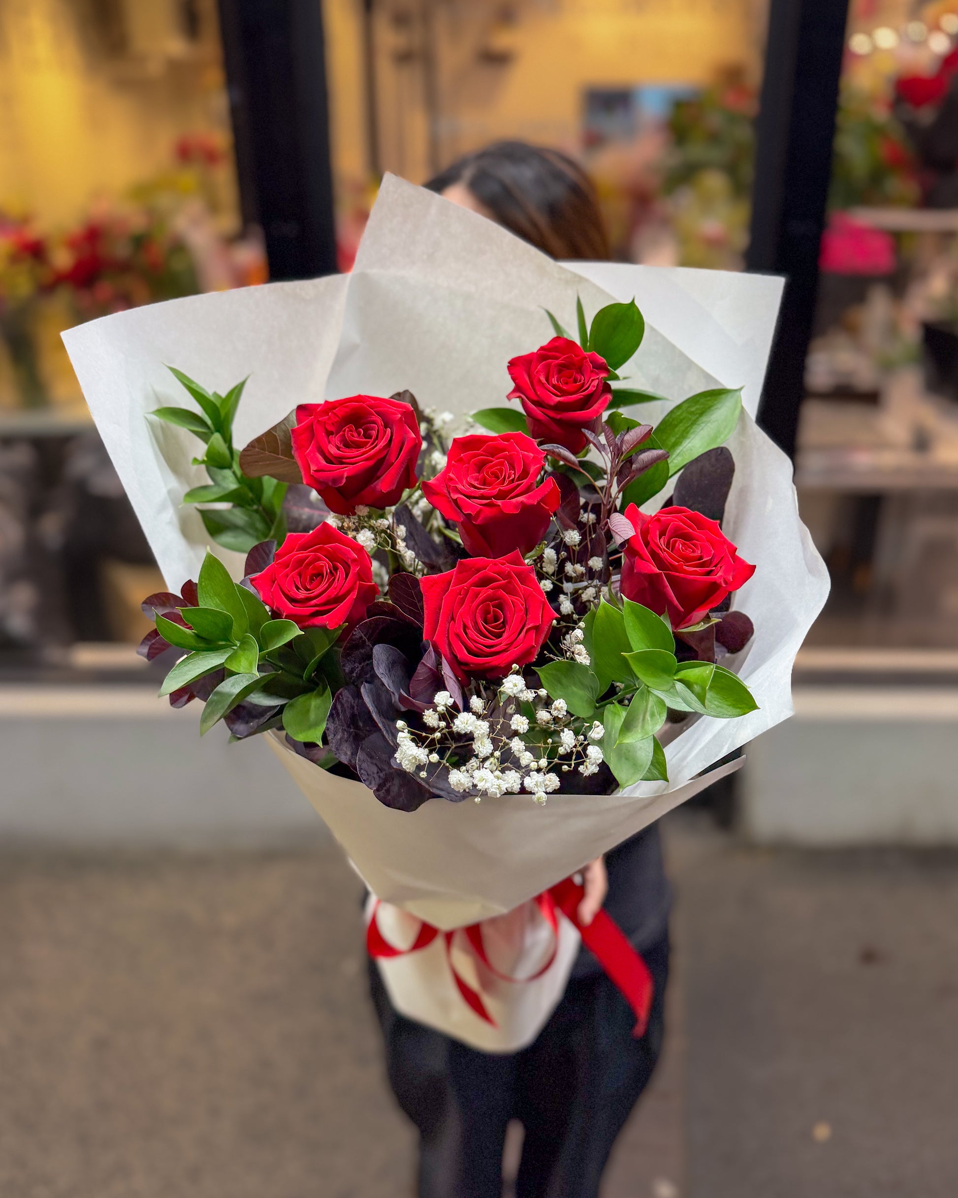 A Simple Kiss Bouquet