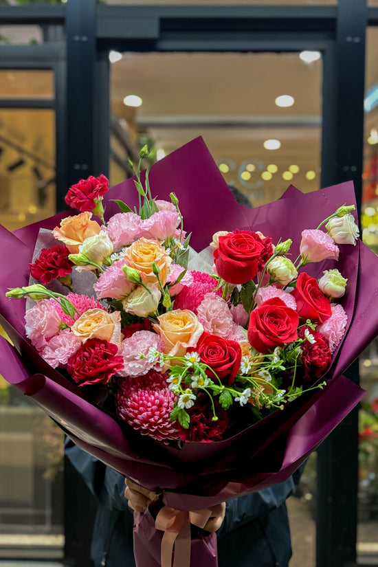 Ruby Radiance Bouquet