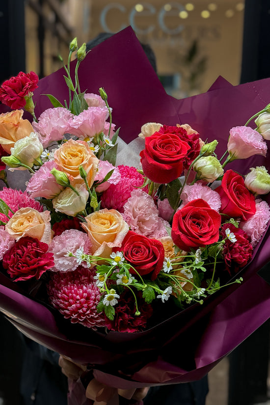 Ruby Radiance Bouquet