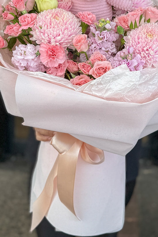 Pink Bunny Blossom Bouquet