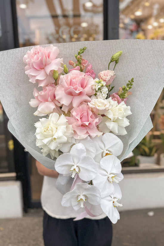 Blush Orchid Romance Bouquet