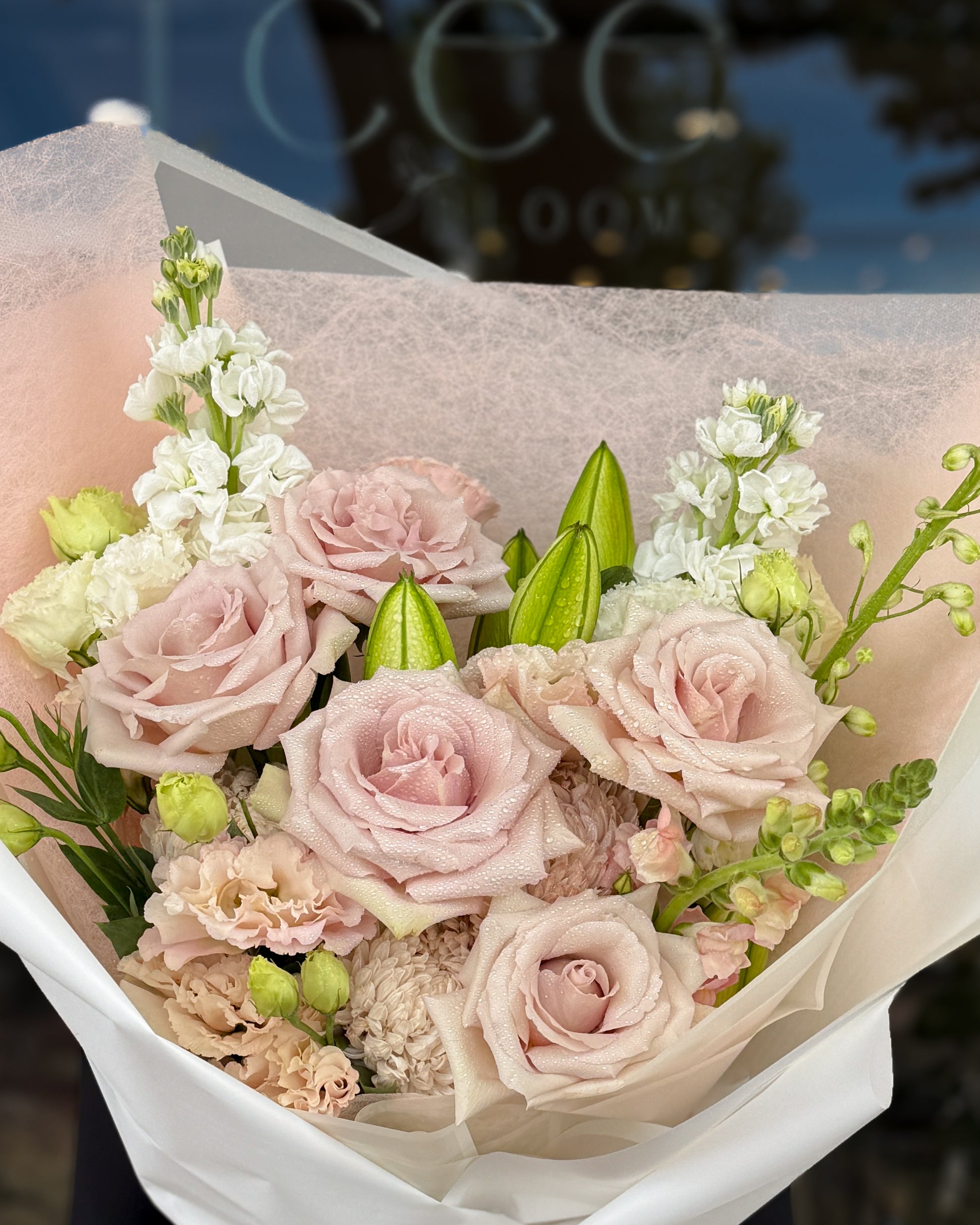 Vintage Blush Bouquet