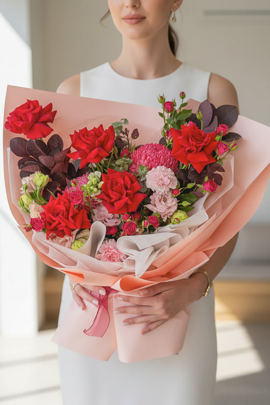 Scarlet Devotion Bouquet